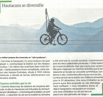 La station d'Hautacam...