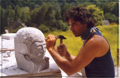 Sculpteur en Val d'Azun